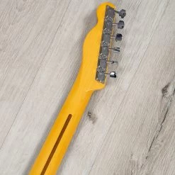 Fender Limited Edition American Vintage II 1977 Telecaster Custom Guitar, Belly Cut, Olympic White -Musical Instrument Shop 20230208 dsc07889