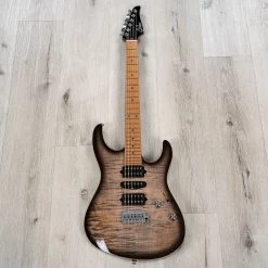 Suhr Modern Plus HSH Guitar, Roasted Maple Fretboard, Trans Charcoal Burst -Musical Instrument Shop 20230210 dsc08560