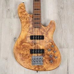 Cort GB-Modern 4 Bass, Nordstrand Pickups, Roasted Maple Neck, Open Pore Vintage Natural