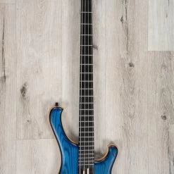 Mayones Viking 4 Bass, Ebony Fretboard, Bartolini Pickups, Trans Dirty Blue Matt 16 Mayones Viking 4 Bass, Ebony Fretboard, Bartolini Pickups, Trans Dirty Blue Matt -Musical Instrument Shop 20230215 dsc09261