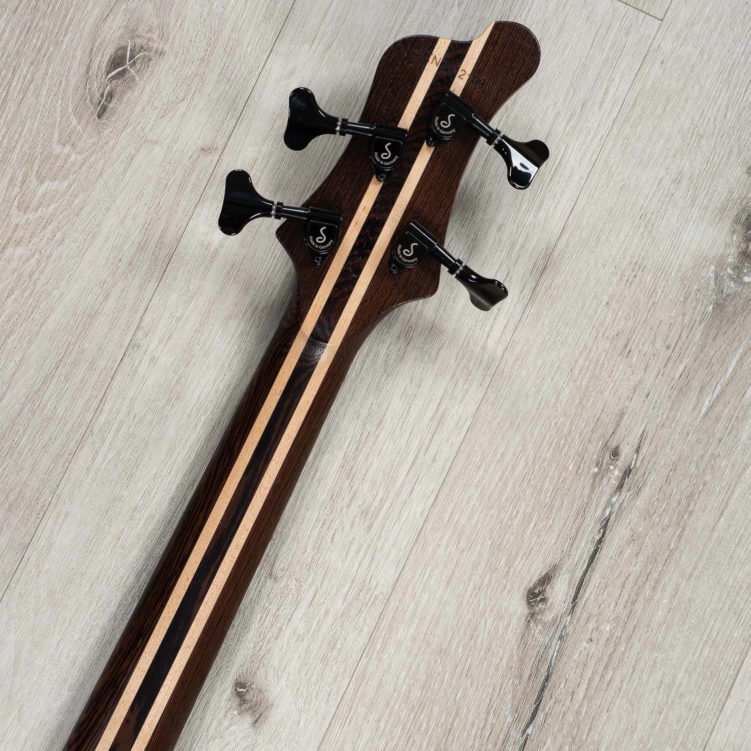 Mayones Viking 4 Bass, Ebony Fretboard, Bartolini Pickups, Trans Dirty Blue Matt 11 Mayones Viking 4 Bass, Ebony Fretboard, Bartolini Pickups, Trans Dirty Blue Matt - Image 9