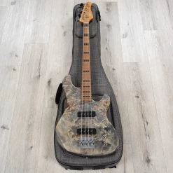 Cort GB-Modern 4 Bass, Nordstrand Pickups, Roasted Maple Fretboard, Open Pore Charcoal Gray -Musical Instrument Shop 20230215 dsc09492