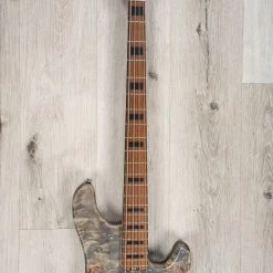 Cort GB-Modern 4 Bass, Nordstrand Pickups, Roasted Maple Fretboard, Open Pore Charcoal Gray -Musical Instrument Shop 20230215 dsc09500