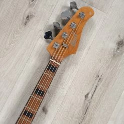 Cort GB-Modern 4 Bass, Nordstrand Pickups, Roasted Maple Fretboard, Open Pore Charcoal Gray -Musical Instrument Shop 20230215 dsc09501