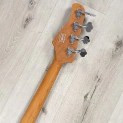 Cort GB-Modern 4 Bass, Nordstrand Pickups, Roasted Maple Fretboard, Open Pore Charcoal Gray -Musical Instrument Shop 20230215 dsc09502