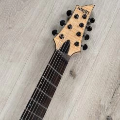 Schecter C-7 Multiscale SLS Elite 7-String Electric Guitar, Flamed Maple Top - Gloss Natural -Musical Instrument Shop 20230223 dsc01071