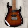 Ernie Ball Music Man John Petrucci JP15 7-String Guitar, Tiger Eye Flame Top -Musical Instrument Shop 20230223 dsc01237 1