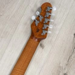 Ernie Ball Music Man John Petrucci JP15 7-String Guitar, Tiger Eye Flame Top -Musical Instrument Shop 20230223 dsc01243 1