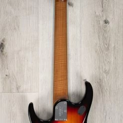 Ernie Ball Music Man John Petrucci JP15 7-String Guitar, Tiger Eye Flame Top -Musical Instrument Shop 20230223 dsc01244 1