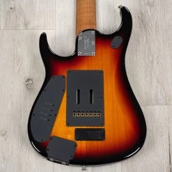 Ernie Ball Music Man John Petrucci JP15 7-String Guitar, Tiger Eye Flame Top -Musical Instrument Shop 20230223 dsc01249 1