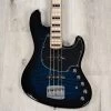 Mayones Jabba Classic 4 Bass, Maple Fretboard, Trans Dirty Blue Burst Gloss -Musical Instrument Shop 20230223 dsc01402