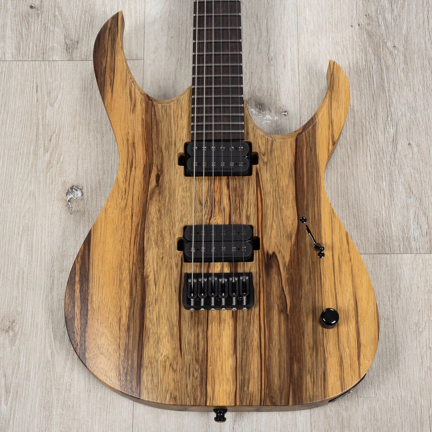 Mayones Duvell BL 6 Guitar, Ebony Fretboard, Seymour Duncans, Trans Natural Matt 3 Mayones Duvell BL 6 Guitar, Ebony Fretboard, Seymour Duncans, Trans Natural Matt