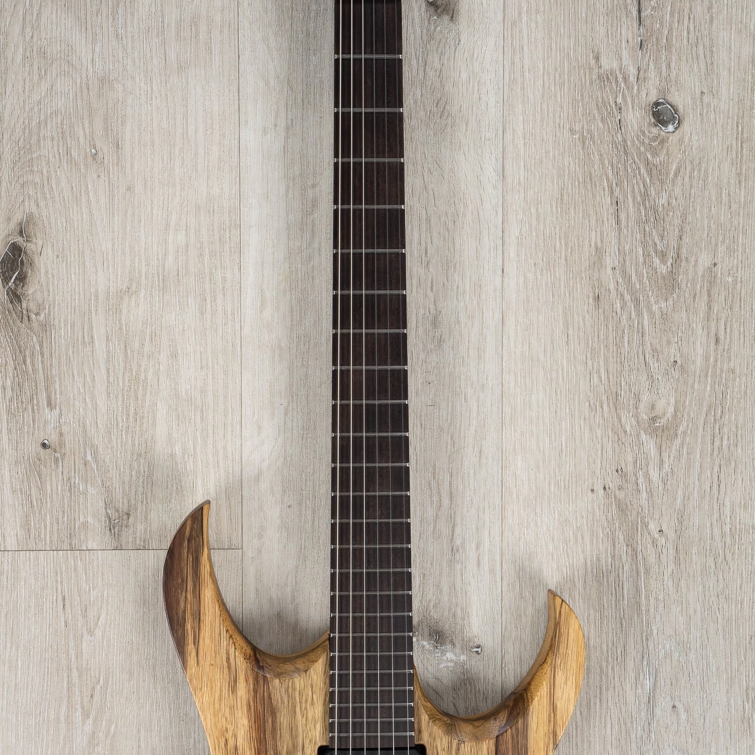 Mayones Duvell BL 6 Guitar, Ebony Fretboard, Seymour Duncans, Trans Natural Matt 6 Mayones Duvell BL 6 Guitar, Ebony Fretboard, Seymour Duncans, Trans Natural Matt - Image 4