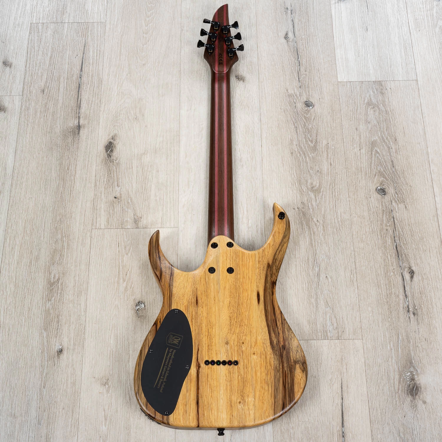 Mayones Duvell BL 6 Guitar, Ebony Fretboard, Seymour Duncans, Trans Natural Matt 8 Mayones Duvell BL 6 Guitar, Ebony Fretboard, Seymour Duncans, Trans Natural Matt - Image 6