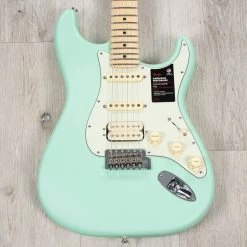 Fender American Performer Stratocaster HSS Guitar, Maple Fretboard, Satin Surf Green