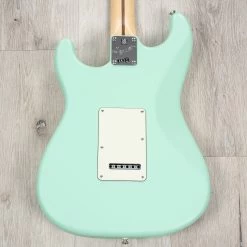 Fender American Performer Stratocaster HSS Guitar, Maple Fretboard, Satin Surf Green -Musical Instrument Shop 20230228 dsc02489