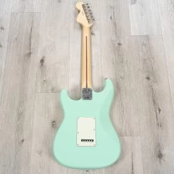 Fender American Performer Stratocaster HSS Guitar, Maple Fretboard, Satin Surf Green -Musical Instrument Shop 20230228 dsc02491