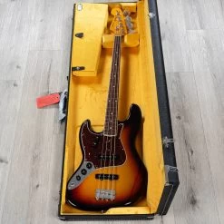 Fender American Vintage II 1966 Left-Hand Jazz Bass, Rosewood Fretboard, 3-Color Sunburst -Musical Instrument Shop 20230228 dsc02571