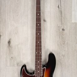Fender American Vintage II 1966 Left-Hand Jazz Bass, Rosewood Fretboard, 3-Color Sunburst -Musical Instrument Shop 20230228 dsc02581