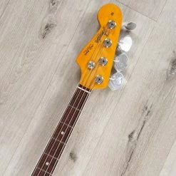 Fender American Vintage II 1966 Left-Hand Jazz Bass, Rosewood Fretboard, 3-Color Sunburst -Musical Instrument Shop 20230228 dsc02582
