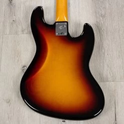 Fender American Vintage II 1966 Left-Hand Jazz Bass, Rosewood Fretboard, 3-Color Sunburst -Musical Instrument Shop 20230228 dsc02589