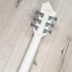 Hagstrom Tremar Viking Deluxe Semi-Hollow Guitar, Resinator Fretboard, Cloudy Seas -Musical Instrument Shop 20230301 dsc02771