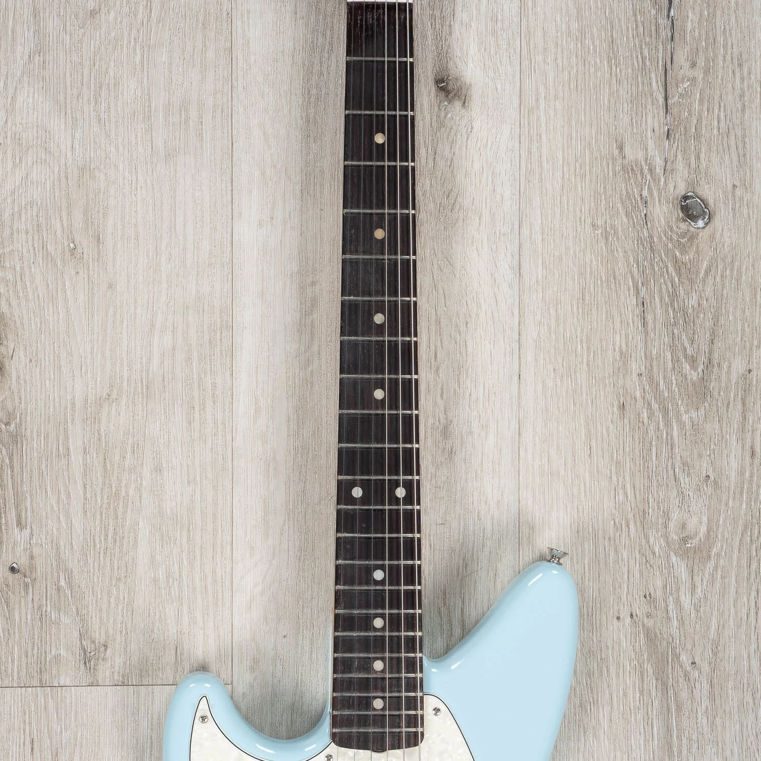Fender Kurt Cobain Jag-Stang Left-Hand Guitar, Rosewood Fretboard, Sonic Blue 6 Fender Kurt Cobain Jag-Stang Left-Hand Guitar, Rosewood Fretboard, Sonic Blue - Image 4