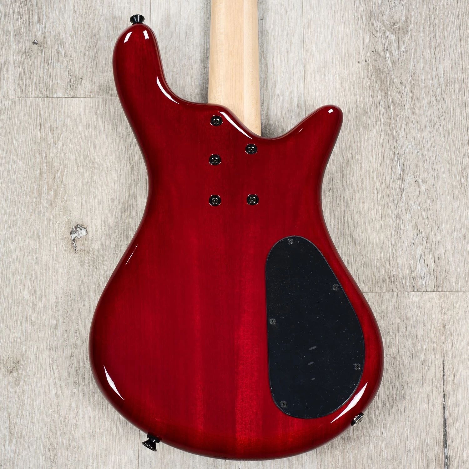 Spector Bantam 4 4-String Left-Handed Bass, EMG Pickups, Rosewood Fretboard, Black Cherry 9 Spector Bantam 4 4-String Left-Handed Bass, EMG Pickups, Rosewood Fretboard, Black Cherry - Image 7