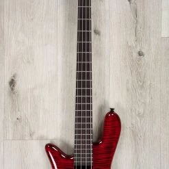 Spector Bantam 4 Left-Handed Bass, EMG Pickups, Rosewood Fretboard, Black Cherry -Musical Instrument Shop 20230307 dsc05025 1