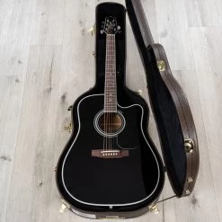 Takamine Legacy Series EF341SC Acoustic-Electric Guitar, Rosewood Fingerboard, Black 24 Takamine Legacy Series EF341SC Acoustic-Electric Guitar, Rosewood Fingerboard, Black -Musical Instrument Shop 20230309 dsc05907