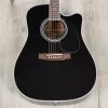 Takamine Legacy Series EF341SC Acoustic-Electric Guitar, Rosewood Fingerboard, Black -Musical Instrument Shop 20230309 dsc05911