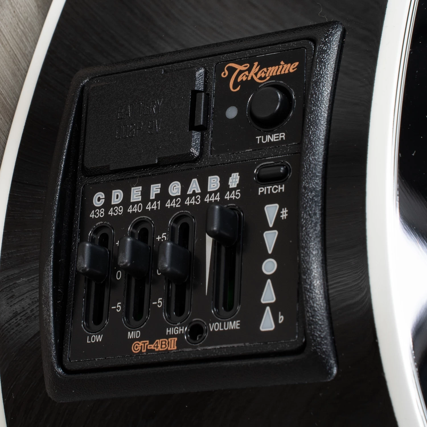 Takamine Legacy Series EF341SC Acoustic-Electric Guitar, Rosewood Fingerboard, Black 8 Takamine Legacy Series EF341SC Acoustic-Electric Guitar, Rosewood Fingerboard, Black - Image 6