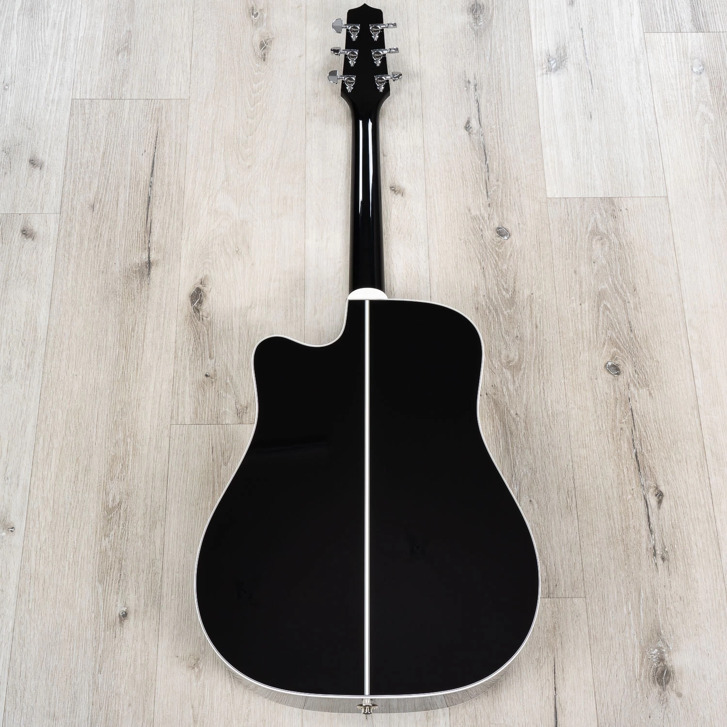 Takamine Legacy Series EF341SC Acoustic-Electric Guitar, Rosewood Fingerboard, Black 9 Takamine Legacy Series EF341SC Acoustic-Electric Guitar, Rosewood Fingerboard, Black - Image 7