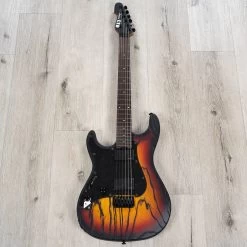 ESP LTD SN-1000HT Left-Handed Guitar, Macassar Ebony Fretboard, Fire Blast -Musical Instrument Shop 20230310 dsc06381