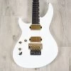 ESP LTD H3-1000FR Left-Handed Guitar, Floyd Rose, Macassar Ebony Fretboard, Snow White -Musical Instrument Shop 20230310 dsc06414