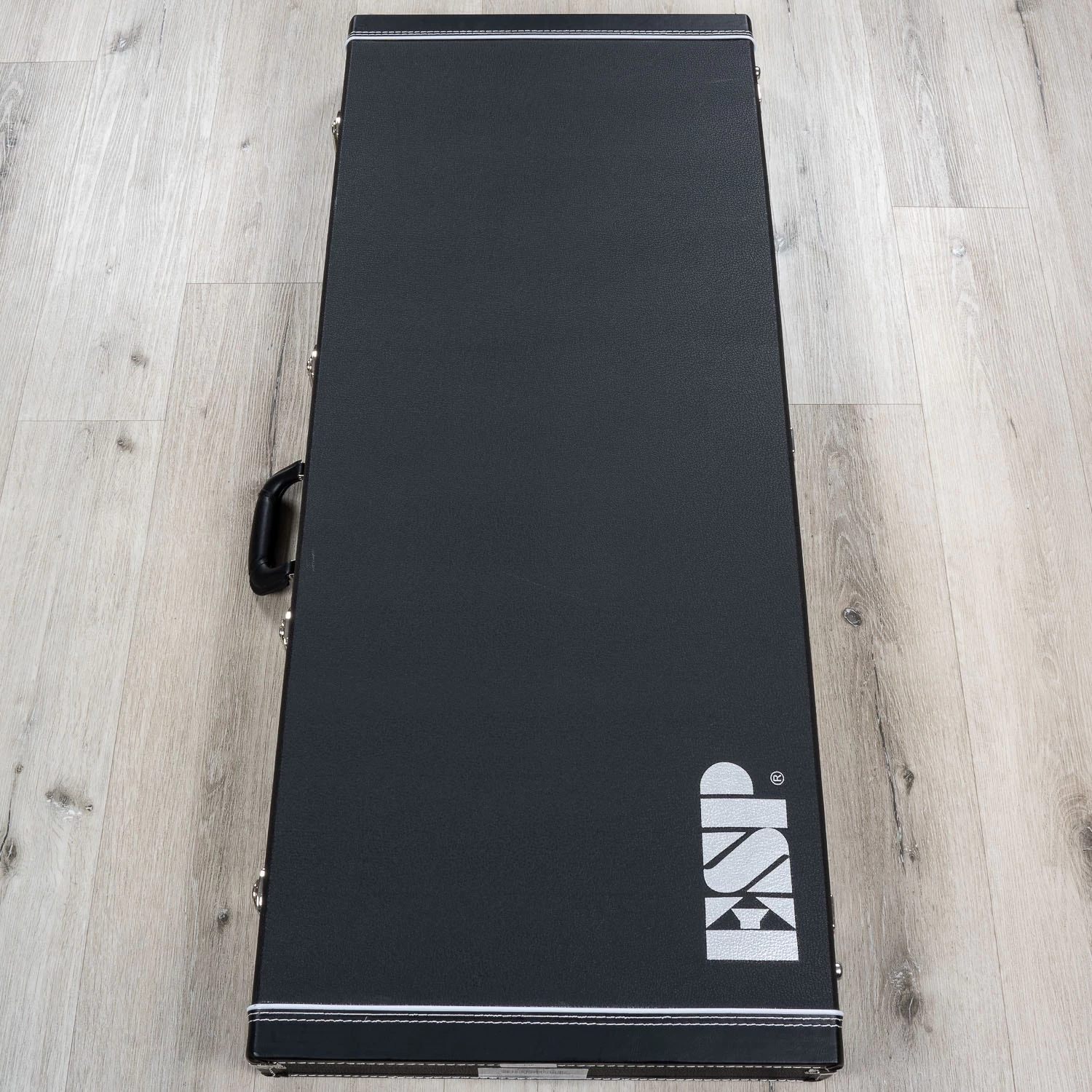 ESP LTD KH-V Kirk Hammett Signature Guitar, Ebony Fingerboard, Black Sparkle 13 ESP LTD KH-V Kirk Hammett Signature Guitar, Ebony Fingerboard, Black Sparkle - Image 11