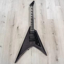 ESP LTD KH-V Kirk Hammett Signature Guitar, Ebony Fingerboard, Black Sparkle 15 ESP LTD KH-V Kirk Hammett Signature Guitar, Ebony Fingerboard, Black Sparkle -Musical Instrument Shop 20230320 dsc09073