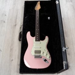 Suhr Mateus Asato Signature Classic S HSS Guitar, Distressed Shell Pink -Musical Instrument Shop 20230320 dsc09340 1