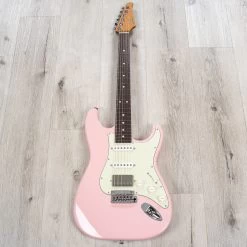 Suhr Mateus Asato Signature Classic S HSS Guitar, Distressed Shell Pink -Musical Instrument Shop 20230320 dsc09341 1