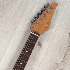 Suhr Mateus Asato Signature Classic S HSS Guitar, Distressed Shell Pink -Musical Instrument Shop 20230320 dsc09353 1