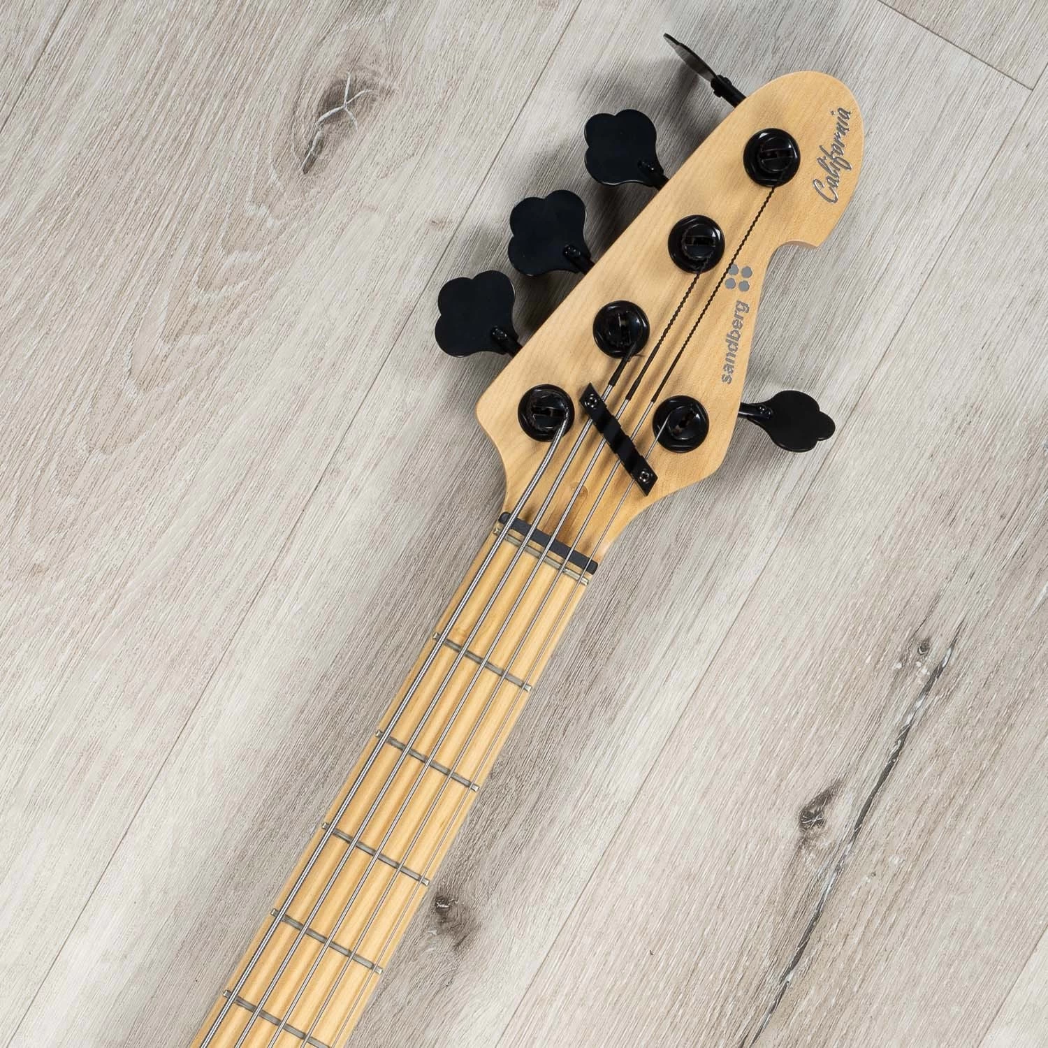 Sandberg California TT-5 SL Super Light 5-String Bass, Maple Fretboard, Black Matt 10 Sandberg California TT-5 SL Super Light 5-String Bass, Maple Fretboard, Black Matt - Image 8