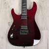 Schecter Reaper Elite 6 Left-Handed Guitar, Ebony Fretboard, Blood Burst -Musical Instrument Shop 20230323 dsc00578 2 1