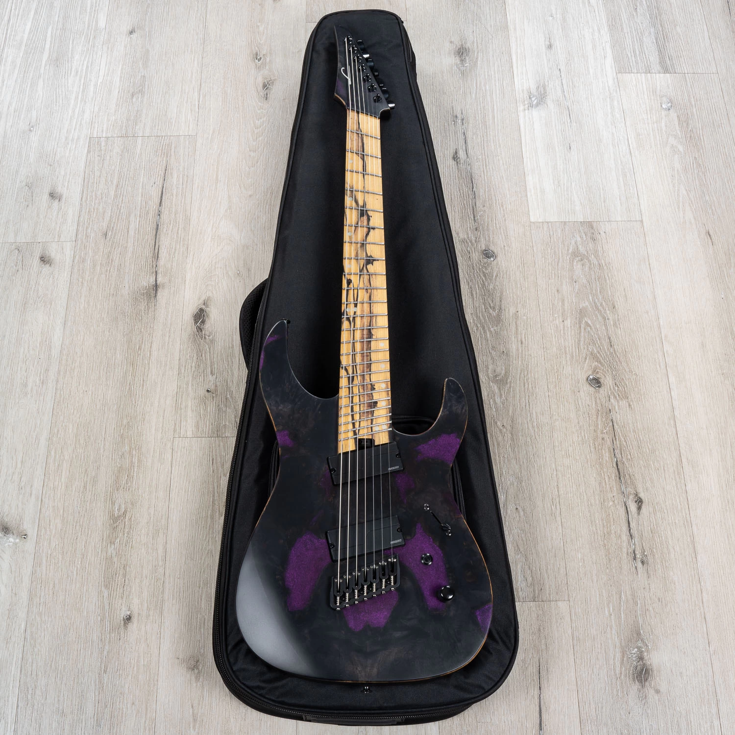 Legator Ninja N7FX 7-String Multi-Scale Guitar, Palemoon Ebony Fretboard, Tarantula 12 Legator Ninja N7FX 7-String Multi-Scale Guitar, Palemoon Ebony Fretboard, Tarantula - Image 10