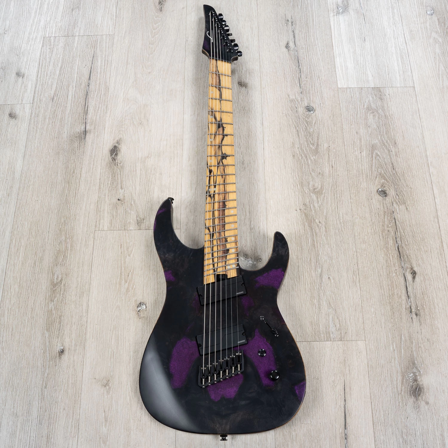 Legator Ninja N7FX 7-String Multi-Scale Guitar, Palemoon Ebony Fretboard, Tarantula 5 Legator Ninja N7FX 7-String Multi-Scale Guitar, Palemoon Ebony Fretboard, Tarantula - Image 3