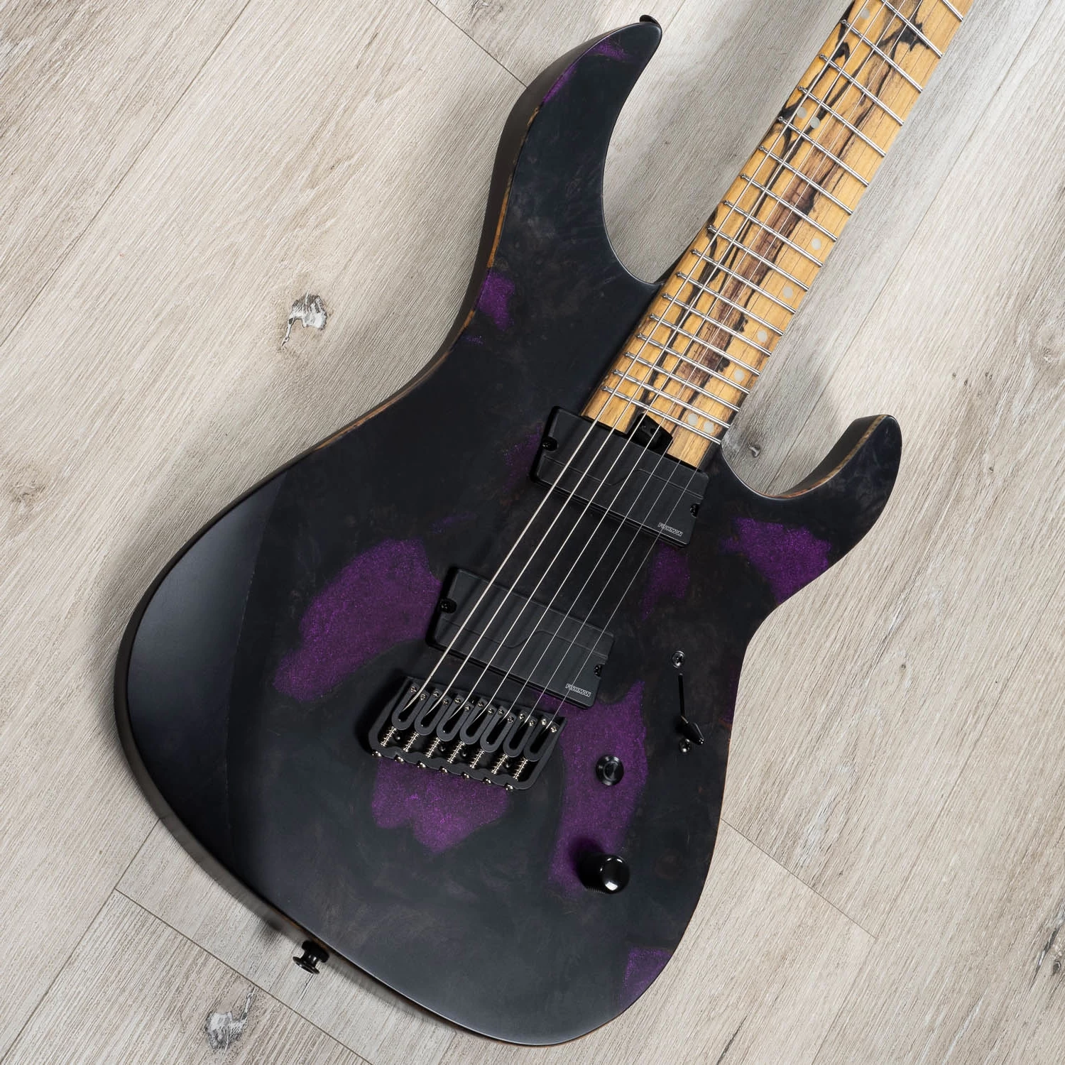 Legator Ninja N7FX 7-String Multi-Scale Guitar, Palemoon Ebony Fretboard, Tarantula 4 Legator Ninja N7FX 7-String Multi-Scale Guitar, Palemoon Ebony Fretboard, Tarantula - Image 2