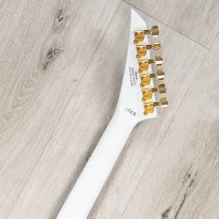 Jackson Concept Series Rhoads RR24 HS Guitar, Ebony Fretboard, White With Black Pinstripes -Musical Instrument Shop 20230328 dsc02211