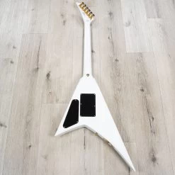 Jackson Concept Series Rhoads RR24 HS Guitar, Ebony Fretboard, White With Black Pinstripes -Musical Instrument Shop 20230328 dsc02224
