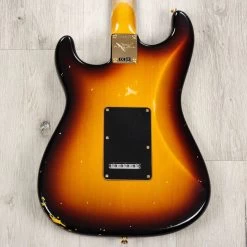 Fender Custom Shop Stevie Ray Vaughan Stratocaster Relic Guitar, Faded 3-Color Sunburst -Musical Instrument Shop 20230329 dsc02789 1