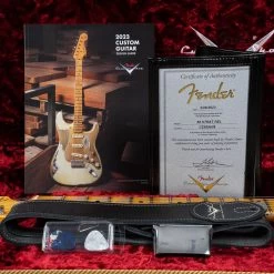 Fender Custom Shop '58 Stratocaster Relic Guitar, Maple Neck, Natural Blonde -Musical Instrument Shop 20230331 dsc03679 1