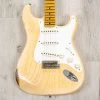 Fender Custom Shop '58 Stratocaster Relic Guitar, Maple Neck, Natural Blonde -Musical Instrument Shop 20230331 dsc03684 1
